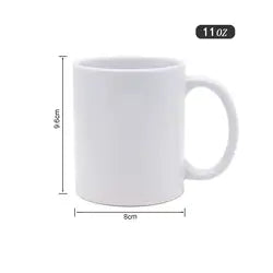 11 oz 4 pack Sublimation Mugs