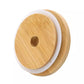 Bamboo Lid | Beer Can Lid | Glass Can Lid | Beer Can Glass Bamboo Lid |