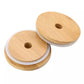 24 qty bamboo lids for beer cans or soda cans 12oz or 16oz Libby bulk 70mm